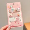 Herramienta de Estilismo para el Cabello Infantil Cinta Mágica de Dibujos Animados para Niñas Pequeñas, Pinza para Flequillo que no Daña, Pinza para el Cabello de Bebé, Accesorio para el Cabello