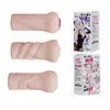 Réplica de alta qualidade de Kawai da boca, vagina, ânus e nádegas, três tipos de masturbadores realistas de silicone macio para uso masculino, produtos de alta simulação para adultos