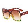 Caja Transfronteriza tamaño grande color gafas de sol para hombre y mujer moda europea y americana temperamento moderno gafas de sol 5601