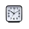 Despertador Cuadrado Simple Despertador para Estudiantes Reloj de Dormitorio Reloj de Noche Reloj Creativo Reloj de Escritorio Reloj de Mesa Grande