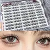 Pestañas Postizas Transfronterizas, Volumen Grande, Estilo Margarita Pequeña, Pestañas Postizas sin Pegamento, Pestañas Individuales Definidas, Pestañas Postizas Largas y Espesas para un Look Dramático