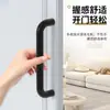 Mango de aleación de aluminio sólido engrosado Manija moderna minimalista para puerta de gabinete, armario, cajón Mango en forma de U Agujero Doble Agujero Único Acabado de Oxidación