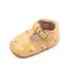Zapatos de Bebé para Niña Estilo Coreano con Flores Bordadas 0-1 Año Zapatos Suaves de Suela para Bebé Zapatos de Princesa para Niños Pequeños BHM3041