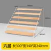 Caixa Display para Caixa Surpresa de Bonecas Bubble Mart, Suporte Exibidor de Figuras Trapezoidal, Rack de Armazenamento de Caixas Surpresa em Acrílico