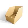 Estante Cartón Almacenamiento Clasificación Piezas Materiales Caja de Almacenamiento Inclinada Autopartes Comercio Electrónico Almacén Caja de Embalaje