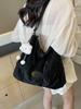 Mochila de Viaje Plateada para Mujer 2026 Nueva Moda Tendencia Bolso de Hombro Gran Capacidad Multiusos Bolso Cruzado Tipo Cubo Mochila