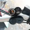 Accesorios de modificación para motocicleta cargador USB 2.1 impermeable para teléfono móvil portavasos para encendedor de cigarrillos fuente de alimentación de carga para coche GPS 12V
