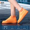 Fábrica spot funda para zapatos de lluvia al por mayor silicona impermeable antideslizante funda para zapatos de lluvia fondo engrosado resistente al desgaste exterior adulto hombres y mujeres