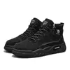 Tênis de Cano Alto Masculino para Skate, Uso Externo, Comutação, Sapatos Casuais, Sola Grossa Confortável, Aumento de Altura, Calçados para Estudantes, Tênis Esportivos Masculinos Em Estoque