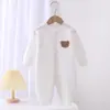 Ropa Infantil Anyang Ropa de Bebé Mamelucos Ropa de Primavera y Otoño Mamelucos para Niños y Niñas Clase A