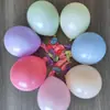 Globos Maca de 10 Pulgadas 1.5, 100 Piezas, Decoraciones para Habitación de Boda de Confesión, Globos Redondos, Globos Maca de Colores Dulces de Primavera