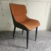 Sillas de cuero para el hogar de restaurante y hotel, taburetes de estilo italiano, sillas de cuero con respaldo para restaurante de hotel, sillas para muñecas, venta al por mayor de fábrica