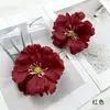 Flores de Orquídea Simuladas al por Mayor Material de Flores para Tocados Pasadores Accesorios Salón de Bodas Pared de Flores Arreglo Floral Fotografía Adornos Pequeños