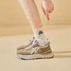 Zapatillas Deportivas Chunky Estilo Internet Celebrity Europeo para Mujer, Estilo Trendy Ins, Novedad Otoño 2025 Moda Coreana Zapatillas Deportivas de Suela Gruesa