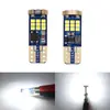 Luz de posición LED de alto brillo para coche T10 2016 27SMD decodificador luz de lectura CANBUS luz de matrícula W5W27 luz