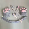 Accesorios de Peluche Lindos Estilo Japonés para Actuación Cosplay Patas de Gato Guantes de Garra de Gato Celebridad de Internet para Dropshipping