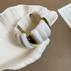 Pulsera Abierta Metálica Brillante Transfronteriza Europea y Americana Moda Retro Simple Versátil Joyería de Lujo Ligero de Alta Gama para Mujeres