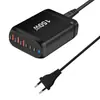 Carregador de Mesa Pd Multi-Porta Novo Modelo de Comércio Exterior Transfronteiriço 200W Nitreto de Gálio Adaptador de Carregamento Rápido 150W Carregador de Viagem