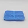 Molde para helado casero de plástico para el hogar con tapa grado alimenticio paleta helada caja de paleta helada helado de oso creativo