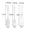 Conjunto de Três Peças para Assar para Uso Doméstico, Utensílios de Cozinha Resistentes a Altas Temperaturas, Batedor de Ovos de Silicone de Grau Alimentício, Pincel de Óleo, Conjunto de Espátulas, Bolo
