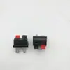 Clip de Cable de 2 Posiciones para Altavoz Clip de Placa Clip de Cable de Resorte de Dos Eslabones Clip de Prueba Cable Rojo y Negro para Audio