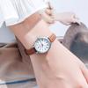 Nicho francês roxo kezzi relógio feminino estudante ins estilo simples elegante pequeno dial mori luz relógio feminino de luxo