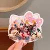Gomas para el pelo de niños estilo caricatura coreana, lindos accesorios elásticos para el pelo de bebé, diademas para niñas que no dañan el pelo, gomas para el pelo de niñas