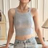 Moda beleza alça de costas alça de vestido alça de sutiã sutiã peito uso externo blusa à prova de caminhada roupa íntima esportiva feminina sexy peito envolto