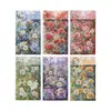 Pétalo de Flor de Rosa Estampado en Caliente Pegatina de Rosa Material de Flor Impermeable Manual Decorativo Pegatina DIY Pegatina Creativa