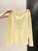 Cárdigan de Punto Suave con Cuello en U para Mujer, Primavera/Otoño, Suéter de Encaje con Lazo de Encaje, Cierre de Botones, Manga Larga, Base
