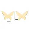 Nuevos Pendientes de Acero Inoxidable Mariposa Corta-Insectos Primavera 2026, Múltiples Estilos, Pendientes Semanales, Regalo Versátil para Niñas