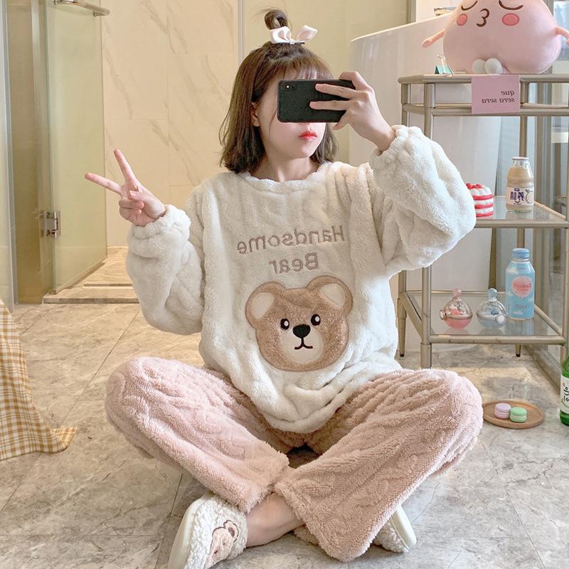 111耳洞熊-麻花绒