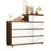 Gabinete de almacenamiento de acero, gabinete de almacenamiento para dormitorio, gabinete con cajones de pared para sala de estar, gabinete de almacenamiento de metal, gabinete de cinco cajones para entrada, gabinete de almacenamiento