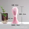 Modelo de Cabeça para Peruca Adereços Suporte para Chapéu Cabeça de Manequim Suporte de Exibição para Joias Suporte para Colar Cabeça de Manequim com Alfinetes