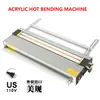 Máquina de Plegado en Caliente de Acrílico con Placa de Posicionamiento de Ángulo Plástico PVC ABM Publicidad Máquina de Plegado 110/220V