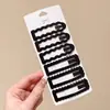 Pinza para el pelo parte trasera de la cabeza pinza lateral para mujer pinza bb simple pinza de horquilla pinza pinzas para el pelo pinza de una palabra fijación de cabellos sueltos flequillo accesorios para el pelo