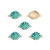 Acessórios para Joias de Liga DIY Estampados Animal Marinho Tubarão Tartaruga Concha Pingente Pulseira Colar Pingente W488