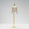 Modelo de roupa infantil adereços boneca crianças Menina base triangular vitrine de loja de roupas infantis expositor corpo inteiro