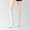 Calcetines Deportivos Profesionales de Compresión Muscular, Calcetines de Bádminton, Cuerda para Saltar, Calcetines de Pantorrilla para Correr, Calcetines Largos para Ciclismo, Calcetines Adelgazantes para Piernas para Mujer