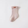 Calcetines de Invierno de Dibujos Animados para Bebé de Vellón Coral a Media Pantorrilla, Forrados de Vellón, Gruesos, Calcetines Cálidos para Piso, Calcetines Antideslizantes para Bebés y Niños Pequeños
