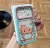 Gato Pindou se Transforma Instantáneamente en Funda para Teléfono para iPhone 17 Pro Max, Compatible con iPhone 16, Funda Transparente Cielo Estrellado Dopamina
