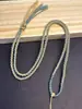 Cuerda de Cordón de Algodón para Colgar Thangka Cadena de Suéter Tejida a Mano Personalizada Colgante de Cuerda Estilo Étnico Collar de Cuerda Unisex