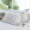 Toalla de almohada de algodón de gasa gruesa para adultos, resistente a la suciedad, cómoda y transpirable, para estudiantes, venta al por mayor