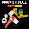 Válvula de Bola Ppr 4/20 Unión Roscada de Doble Cabezal 6/25 Rosca Interna Tubería de Agua 1 pulgada Válvula de Fusión en Caliente Válvula de Gas Sellado Suave