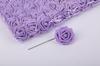 Venta al por mayor de fábrica flor artificial de rosa de espuma PE 8cm rosa artificial caja de dulces con varilla ramo de boda