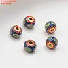 S925 Plata de Ley Dorada Antigua Francesa Anillo de Carrera con Colgante de Cuenta Gota Pieza Pequeña para Manualidades con Cuentas Material Hecho a Mano