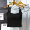 ¡Guau, el nuevo estilo es fresco y dulce con un escote cuadrado bajo, copas extraíbles, no necesita sujetador, se puede usar como camiseta interior o exterior.