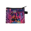 Cartera de Monedas de Dibujos Animados de Marvel Spider-Man Bolsita de Almacenamiento con Cremallera para Niños Portatarjetas Periférico de Anime Fabricante Venta al por Mayor