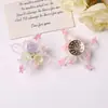Pendientes de Estilo Fresco, Tachuelas, Pines para Sombrero, Broches, Accesorios de Flor para Zapatos, con Lirio del Valle de Colores de Verano, Lentejuelas y Flor Hueca para Manualidades