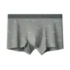Novo Estilo 60 Peças Algodão de Xinjiang Sem Costura Estampado Roupa Íntima Masculina 10A Antibacteriana Respirável Boxer Cintura Média Roupa Íntima 100% Algodão